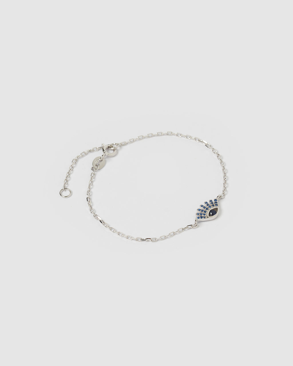 Izoa Leila Eye Bracelet Silver