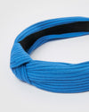 Izoa Manhattan Headband Blue