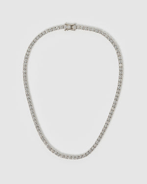 Izoa Novella Tennis Choker Silver