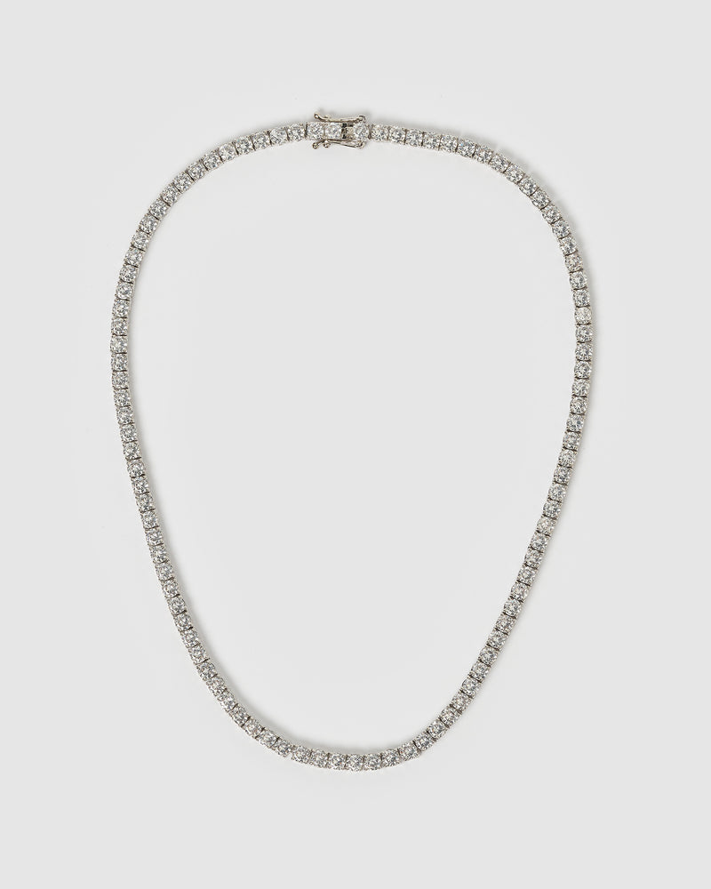 Izoa Novella Tennis Choker Silver