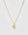 Izoa Number 0 Necklace Gold