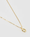 Izoa Number 0 Necklace Gold